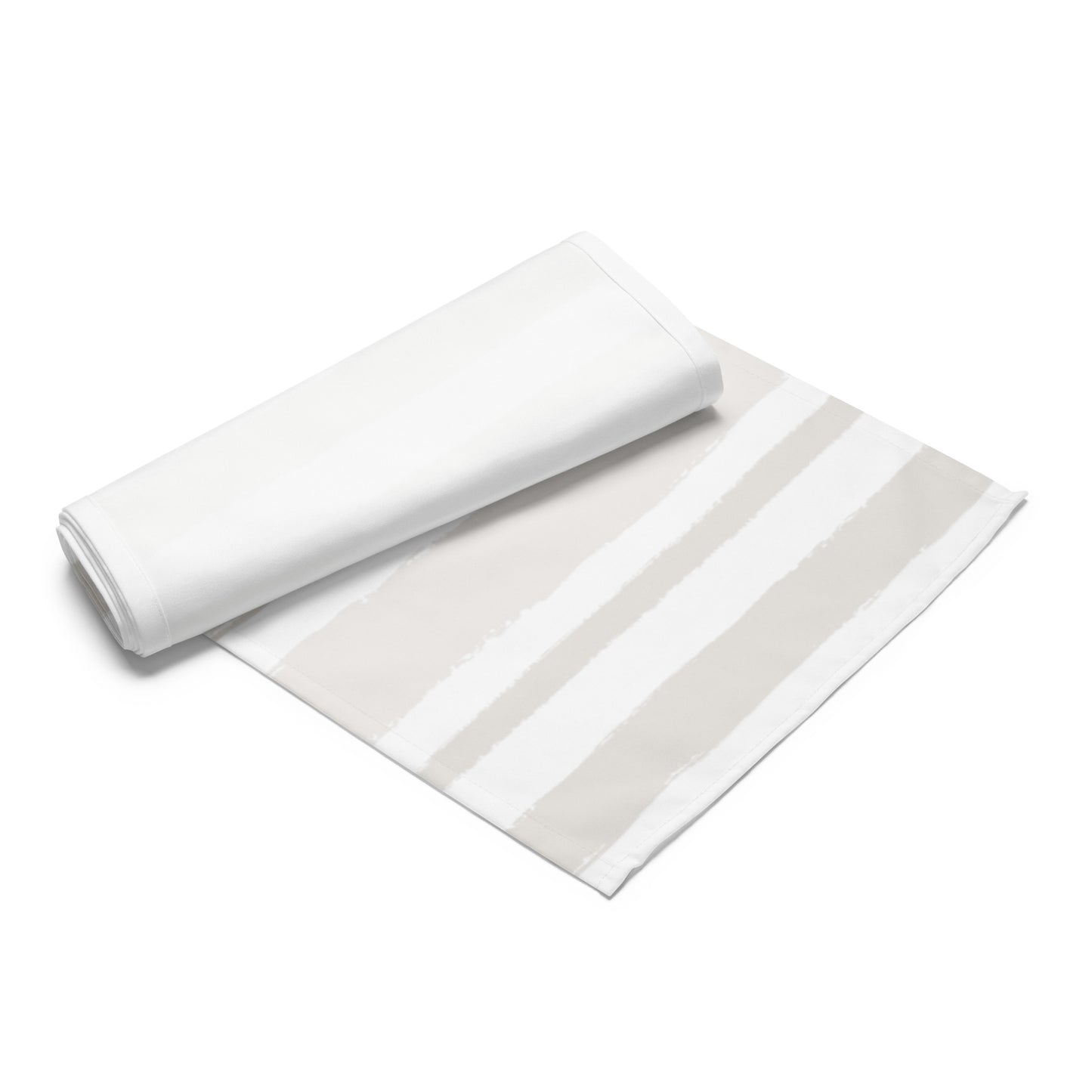 Table Runner with Hand-painted Brush Stroke Print | TRBS-1204