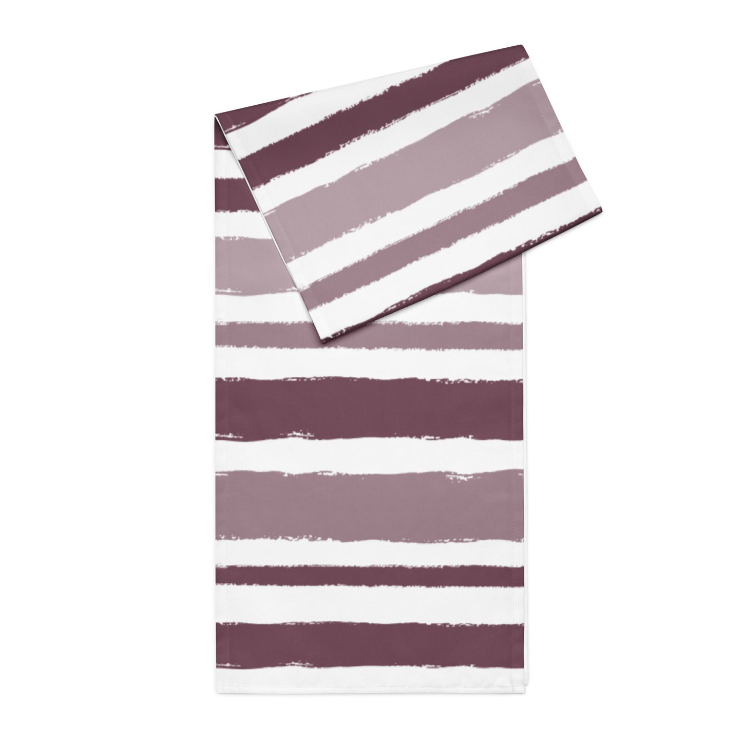 Table Runner with Hand-painted Brush Stroke Print | TRBS-1211