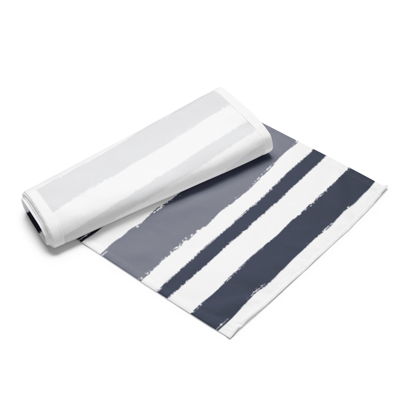 Table Runner with Hand-painted Brush Stroke Print | TRBS-1212