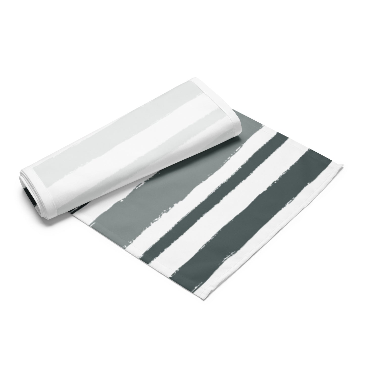 Table Runner with Hand-painted Brush Stroke Print | TRBS-1213