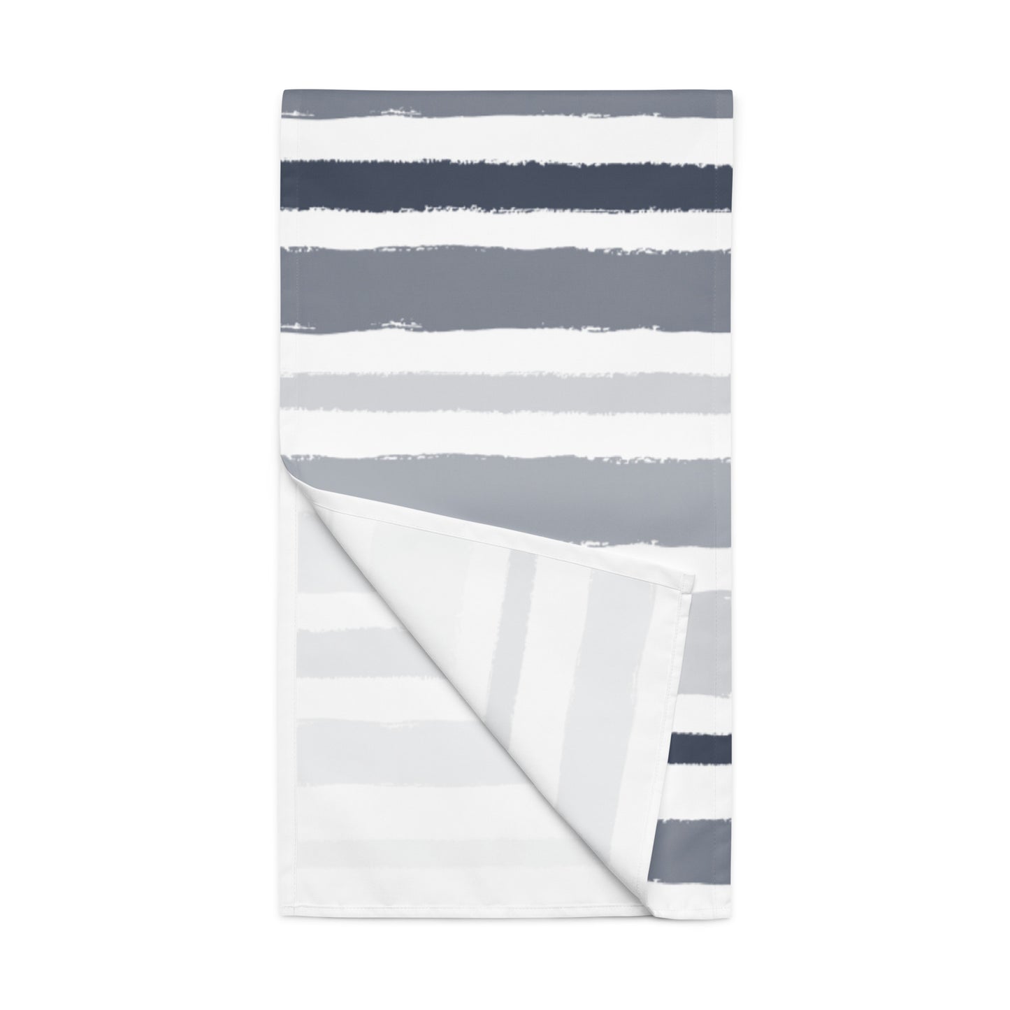 Table Runner with Hand-painted Brush Stroke Print | TRBS-1221