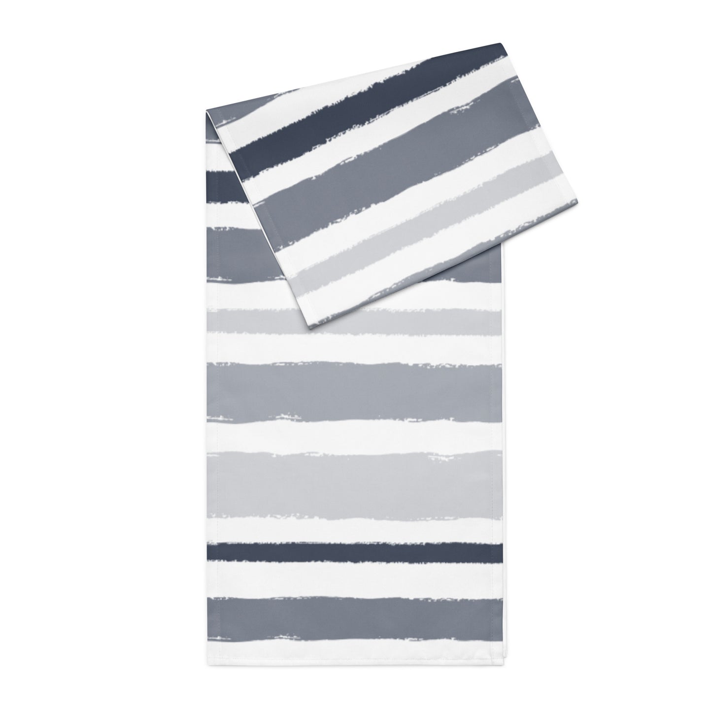 Table Runner with Hand-painted Brush Stroke Print | TRBS-1221