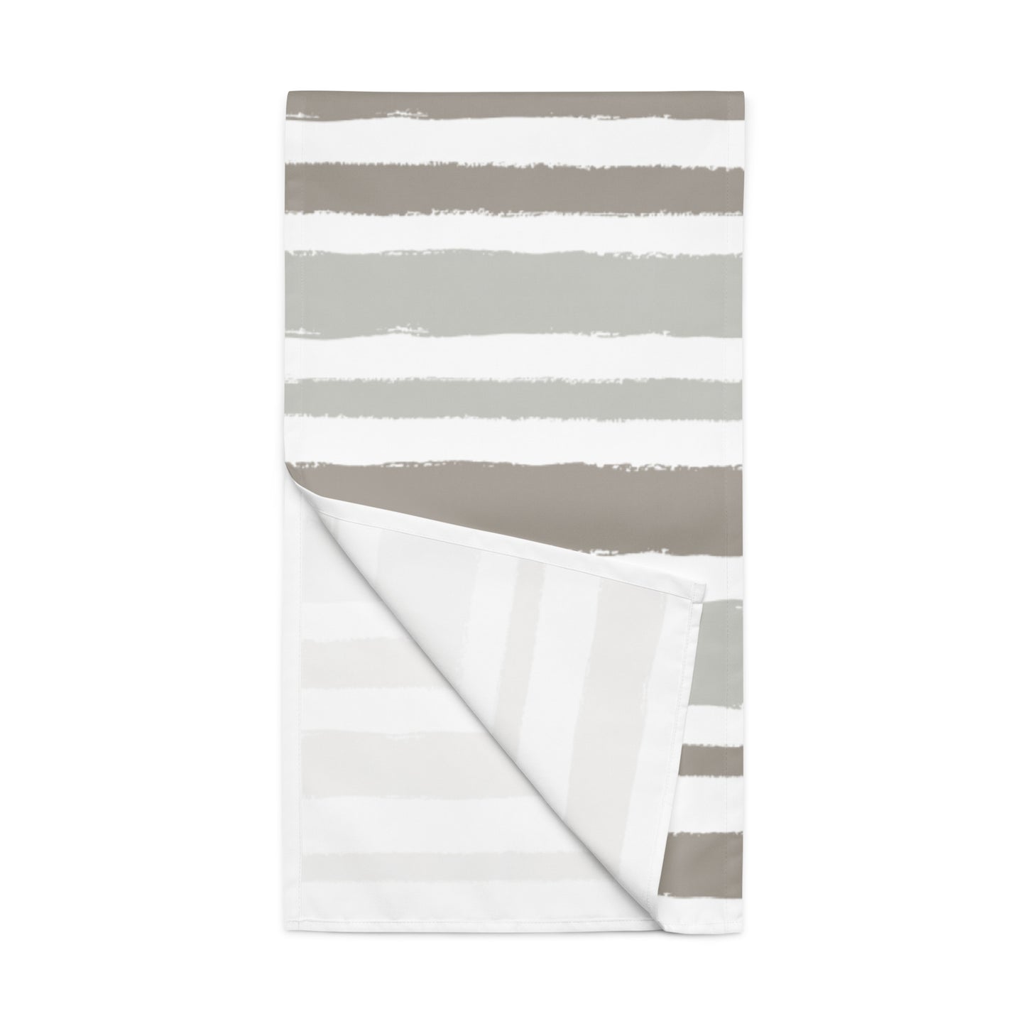 Table Runner with Hand-painted Brush Stroke Print | TRBS-1242