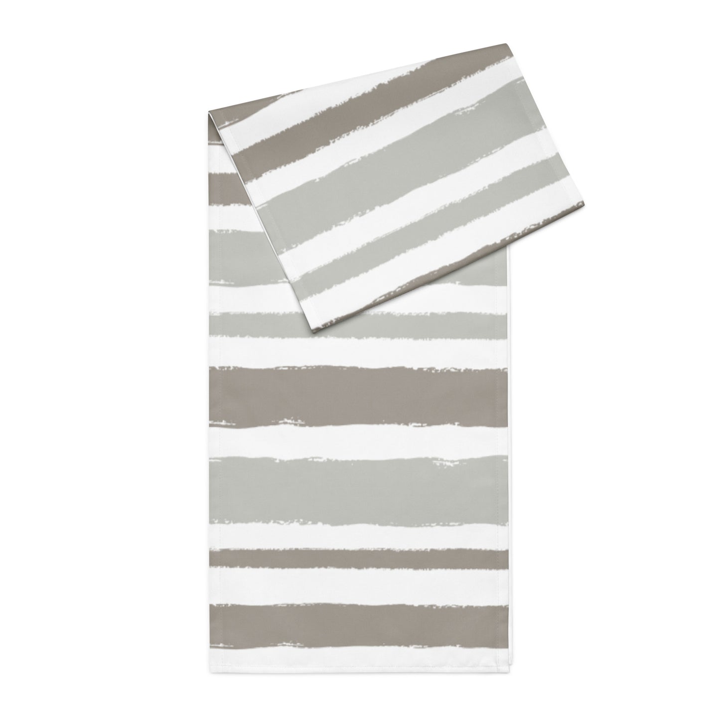 Table Runner with Hand-painted Brush Stroke Print | TRBS-1242