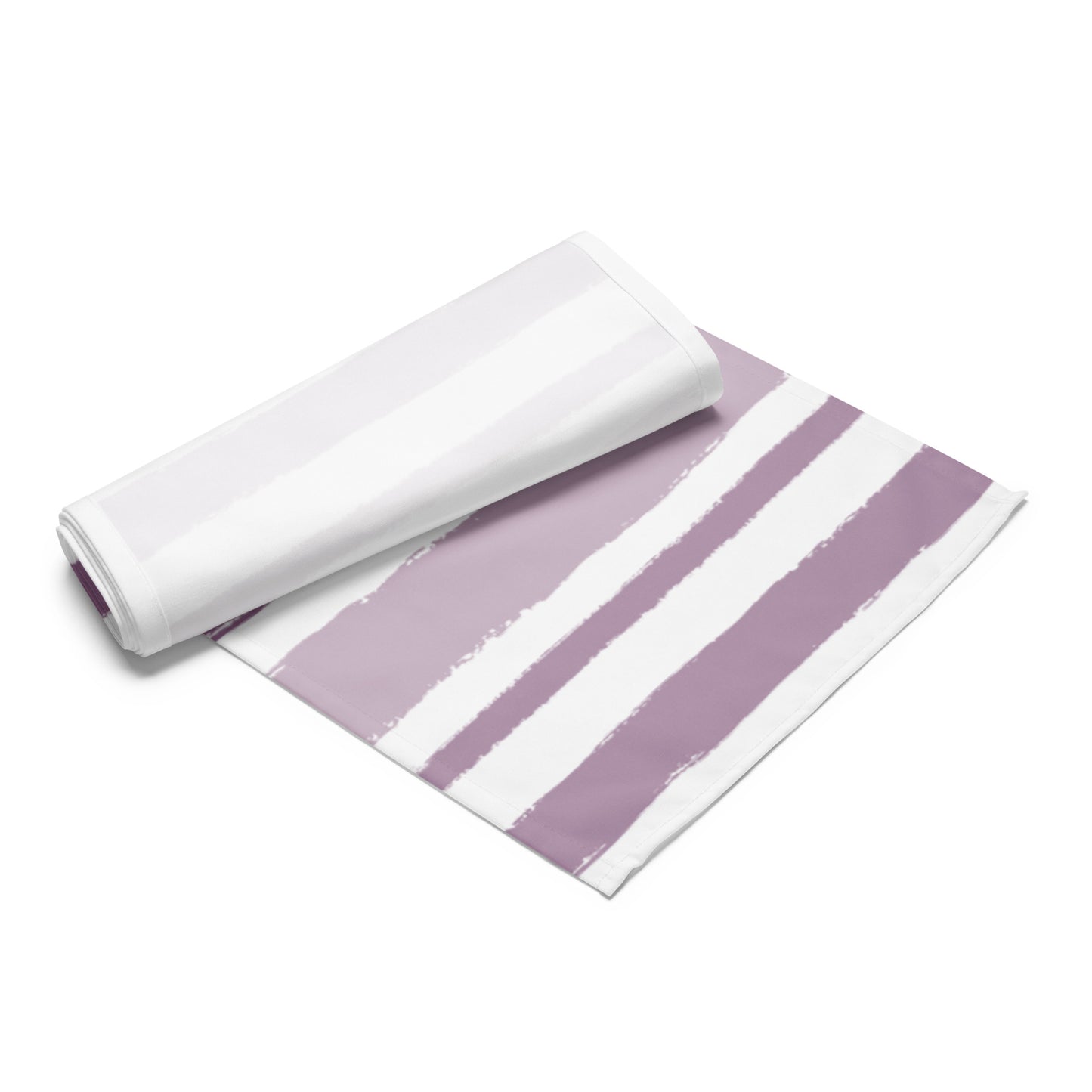 Table Runner with Hand-painted Brush Stroke Print | TRBS-1252