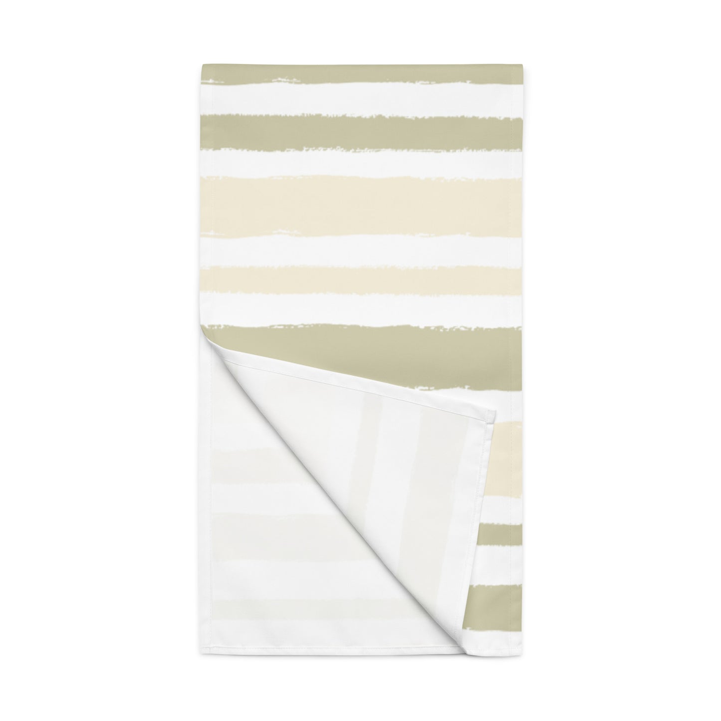 Table Runner with Hand-painted Brush Stroke Print | TRBS-1255