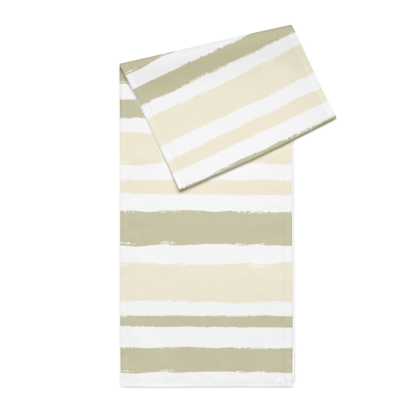 Table Runner with Hand-painted Brush Stroke Print | TRBS-1255