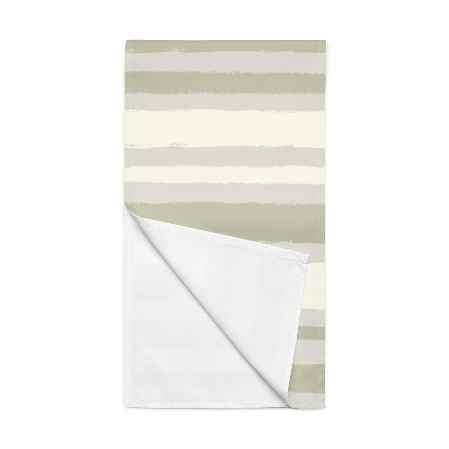 Table Runner with Hand-painted Brush Stroke Print | TRBS-1263