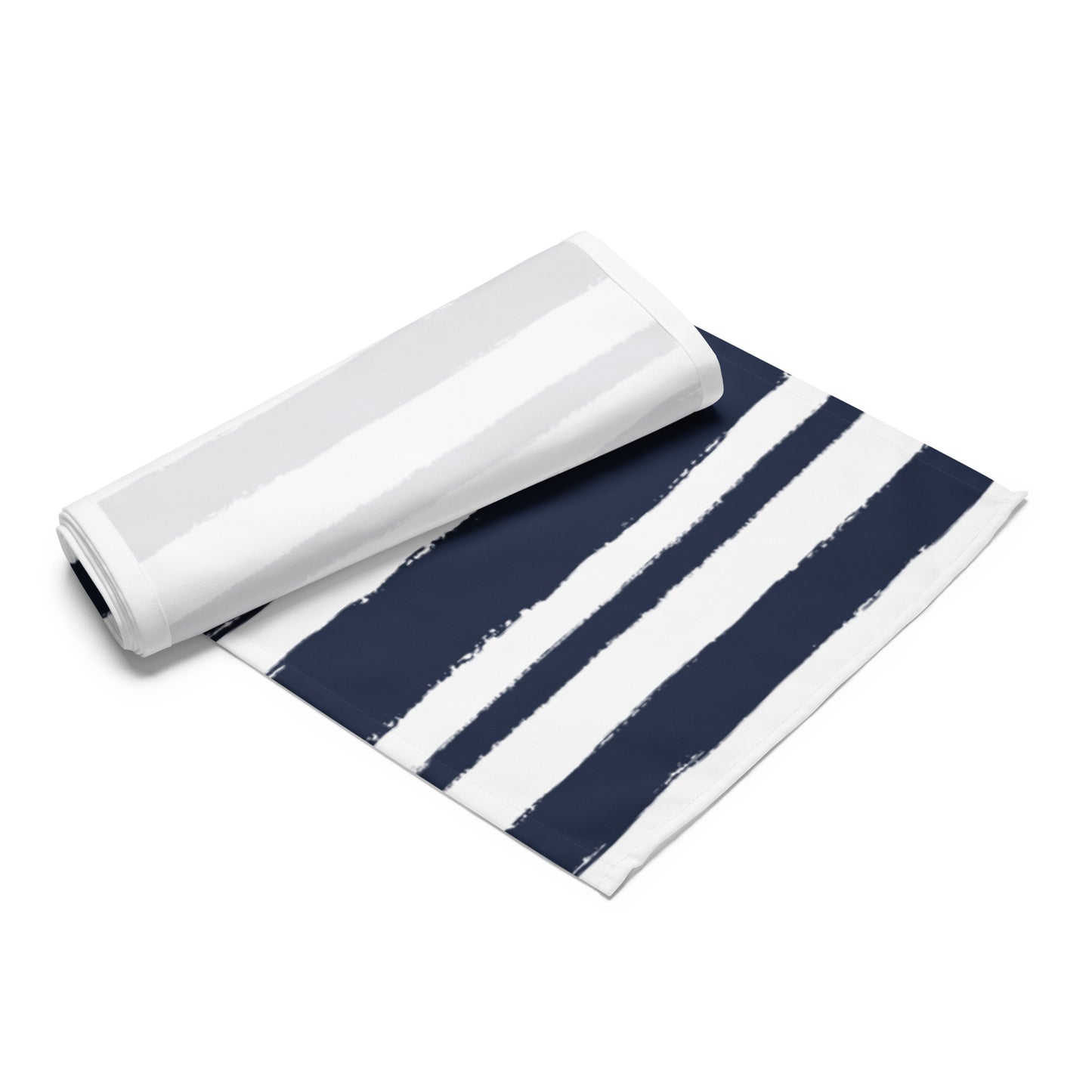 Table Runner with Hand-painted Brush Stroke Print | TRBS-1273