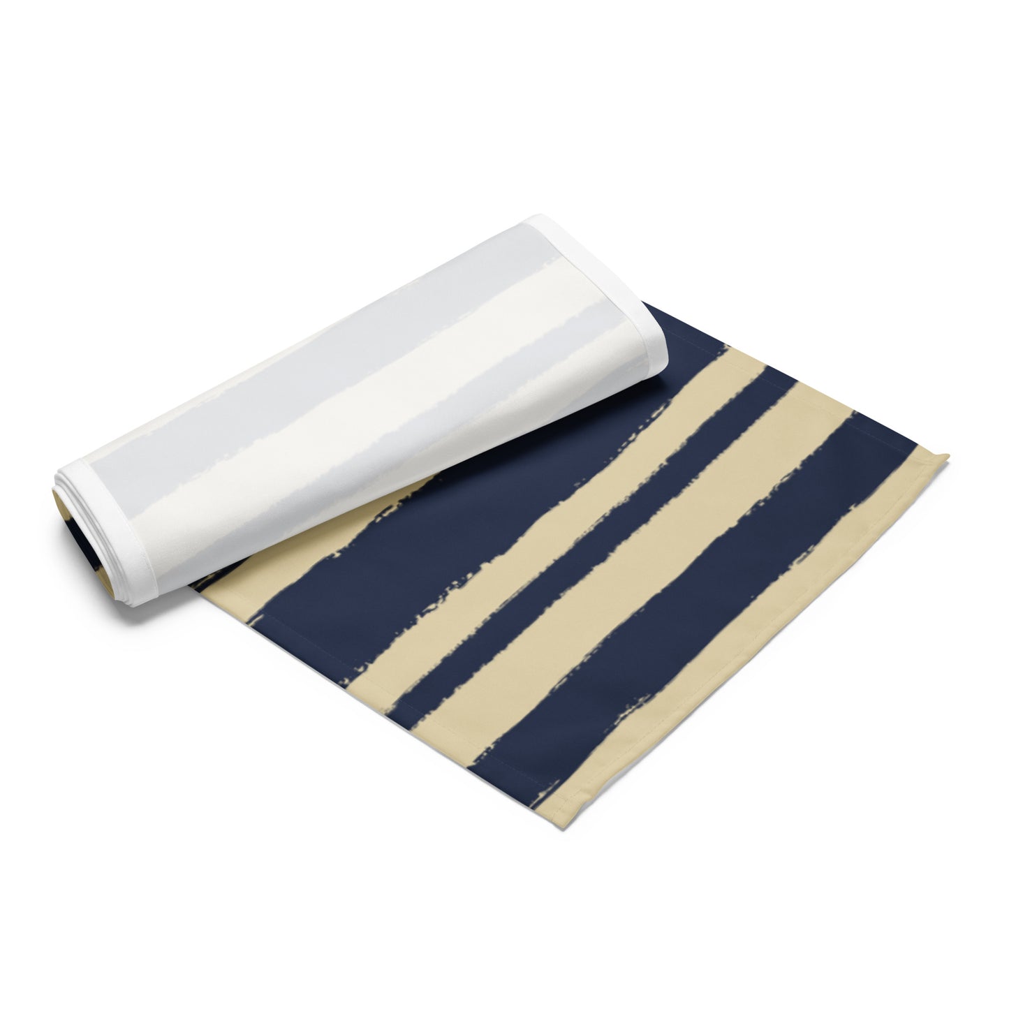 Table Runner with Hand-painted Brush Stroke Print | TRBS-1274