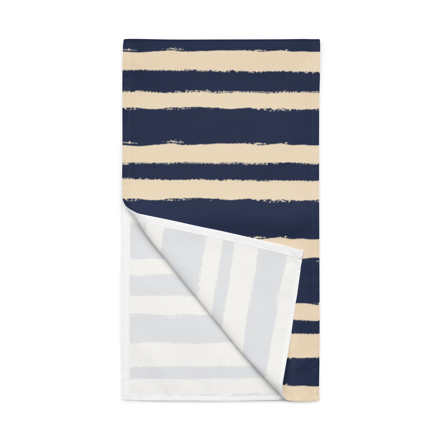 Table Runner with Hand-painted Brush Stroke Print | TRBS-1275