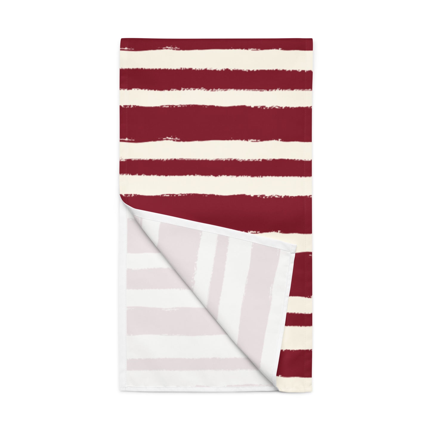 Table Runner with Hand-painted Brush Stroke Print | TRBS-1283