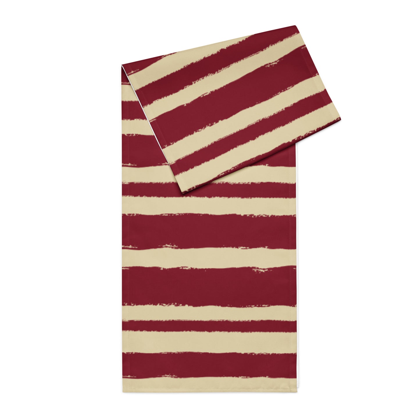 Table Runner with Hand-painted Brush Stroke Print | TRBS-1284