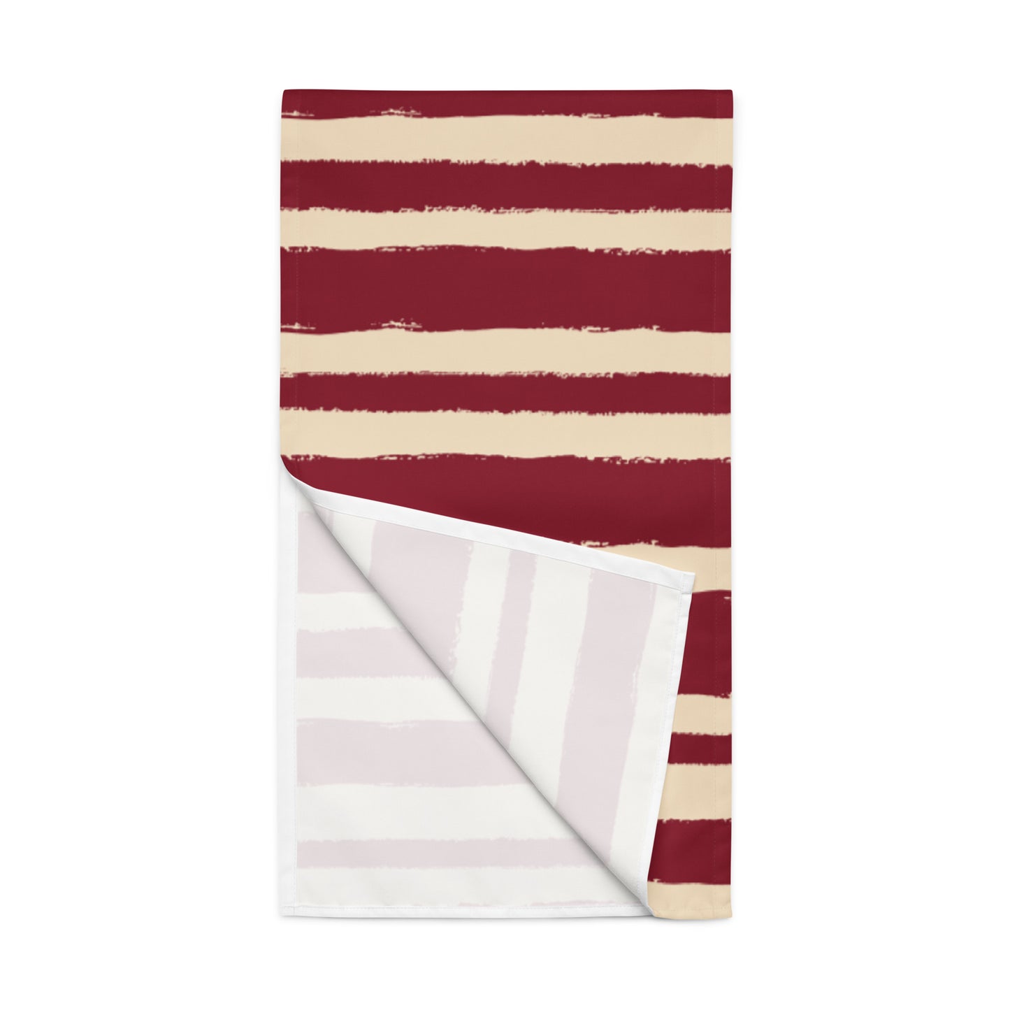 Table Runner with Hand-painted Brush Stroke Print | TRBS-1285