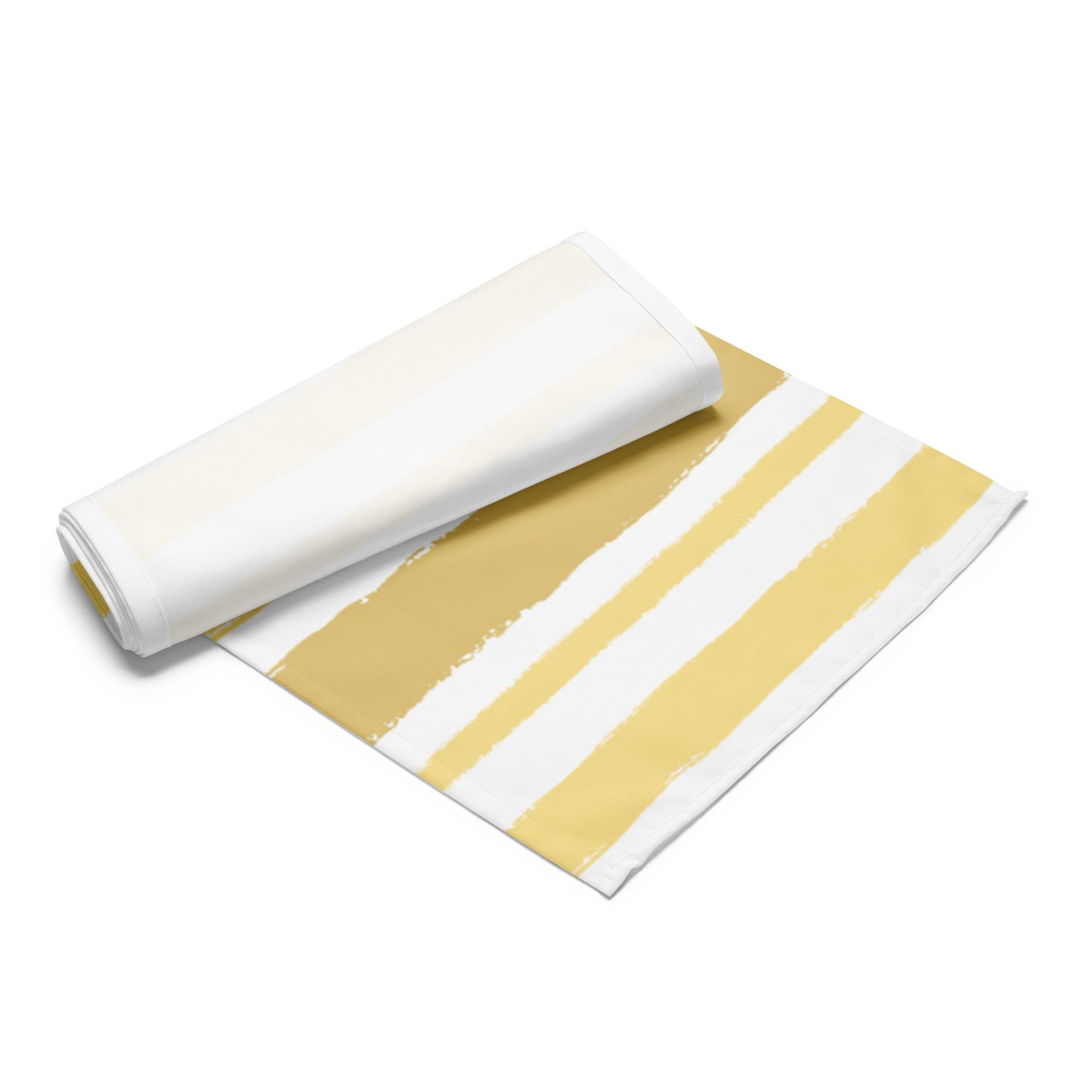 Table Runner with Hand-painted Brush Stroke Print | TRBS-1381