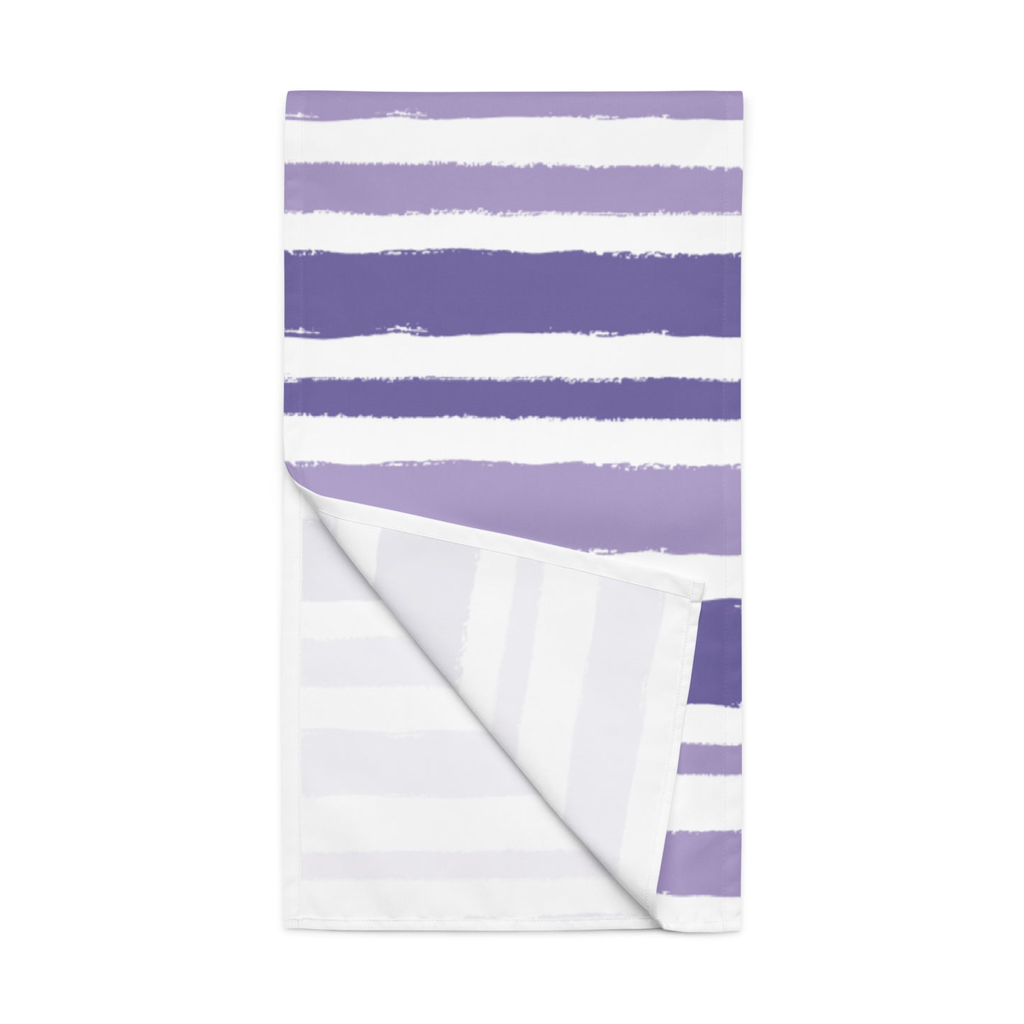 Table Runner with Hand-painted Brush Stroke Print | TRBS-1382