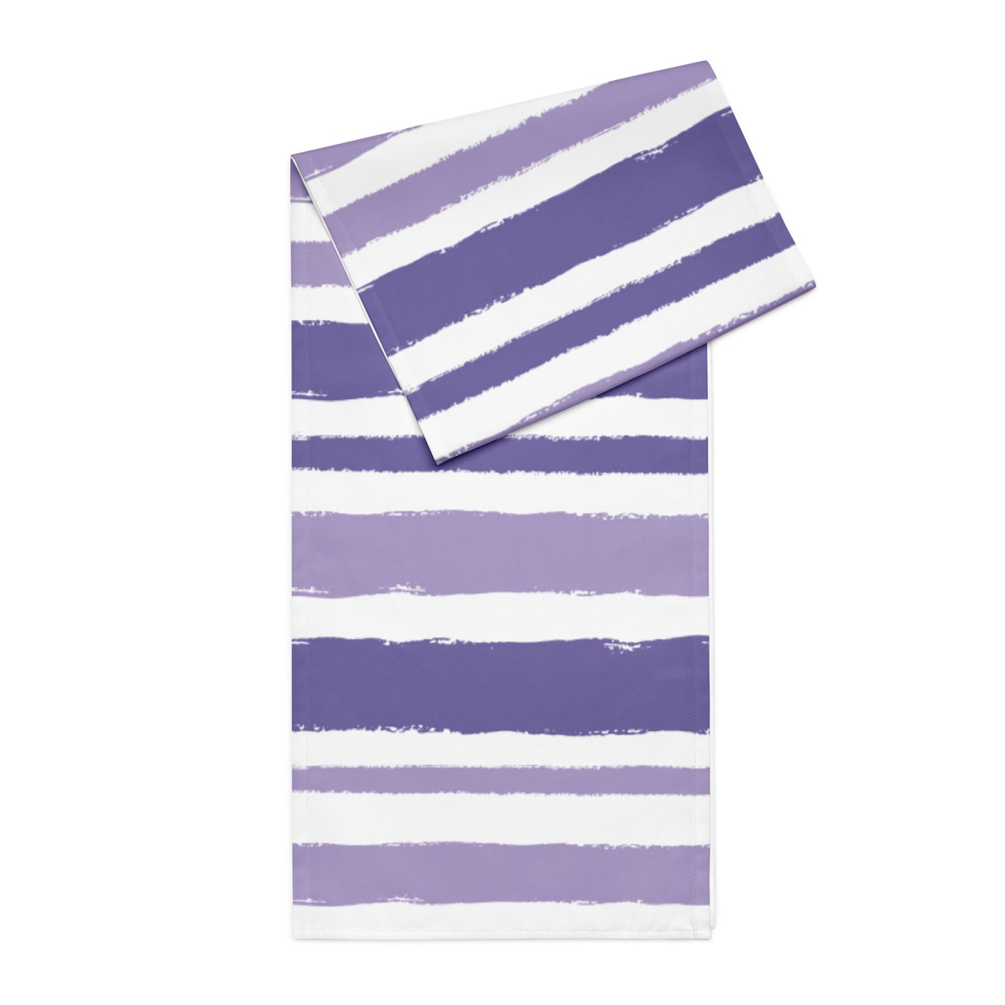 Table Runner with Hand-painted Brush Stroke Print | TRBS-1382