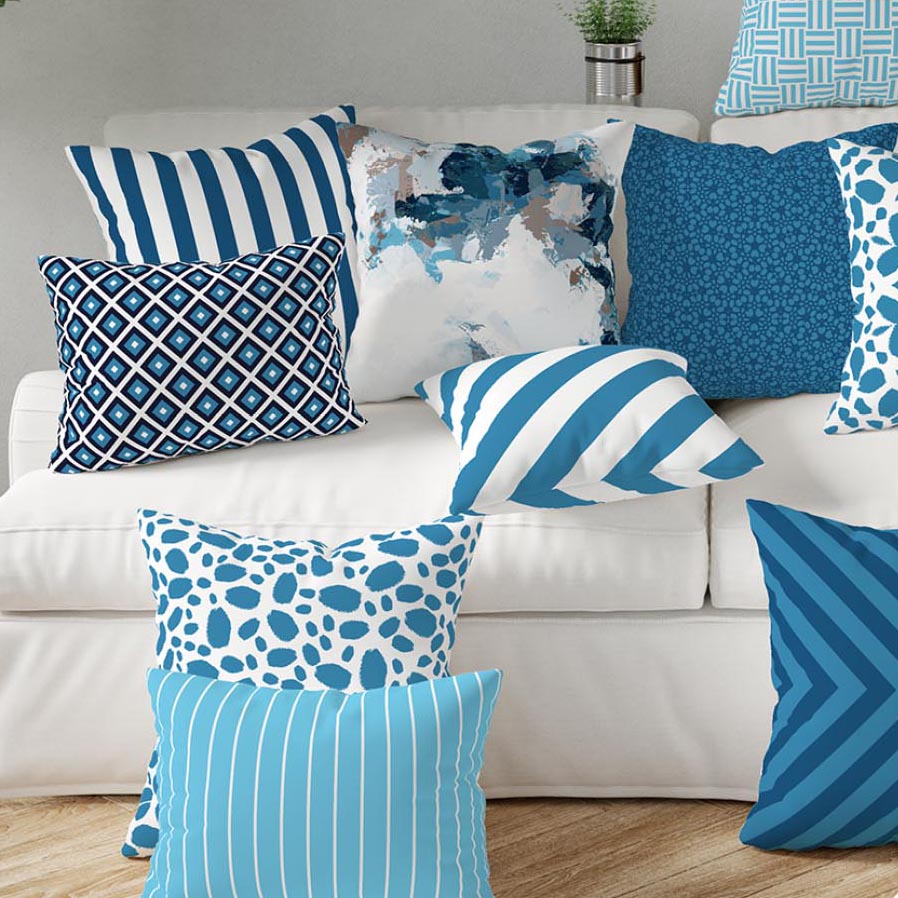 1153 - Caribbean Cruise Collection | Throw Pillows & Cushion Covers