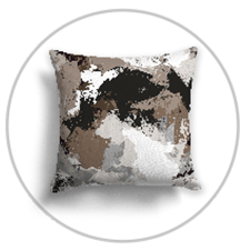 Graphic Art Throw Pillows