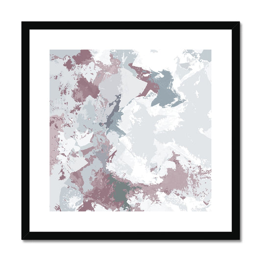 Framed Graphic Art Print, White Mat - 8x8 12x12 16x16 20x20 24x24 28x28 inches | FPS-1210-7691
