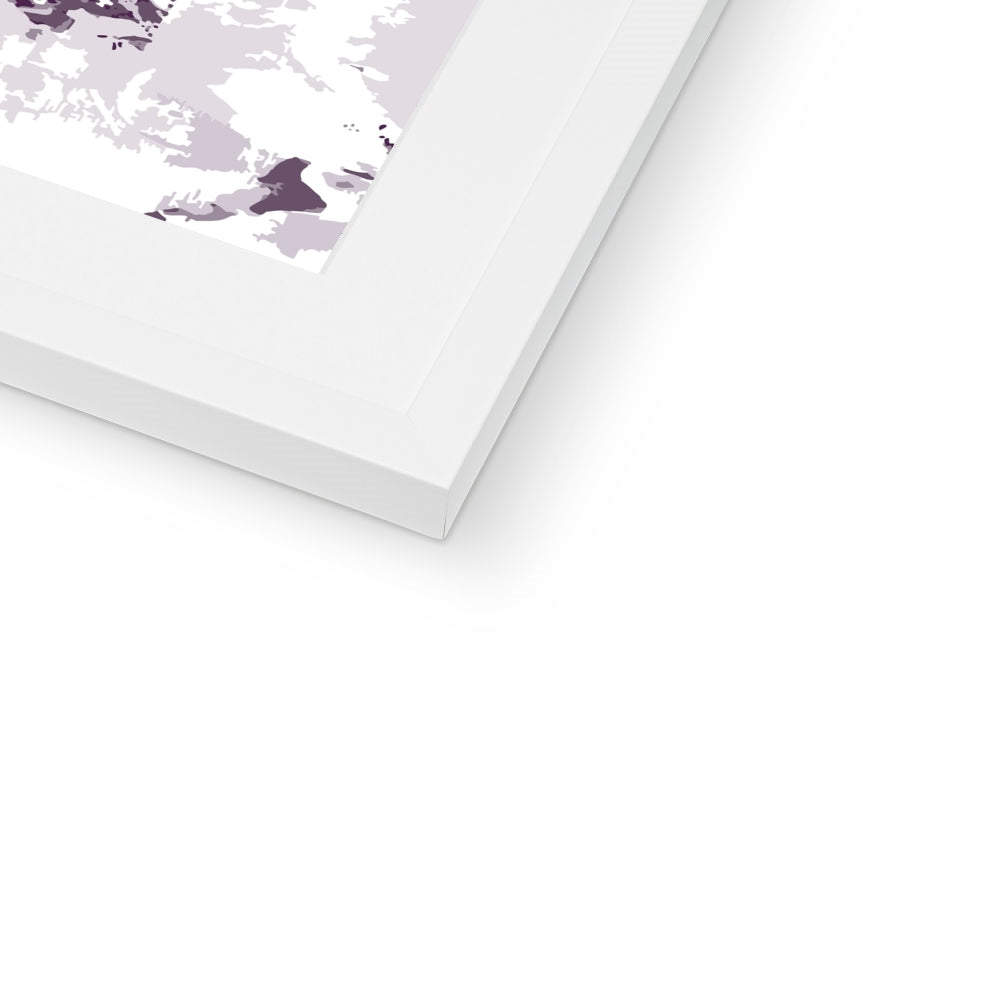Framed Graphic Art Print, White Mat - 6x8, 8x12, 11x14, 12x16, 16x20, 18x24, 20x28 inches | FPV-1180-7694