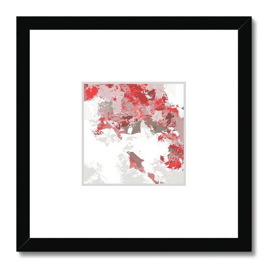Framed Graphic Art Print, Faux Mat - 12x12 inches | FMS-1190-7693