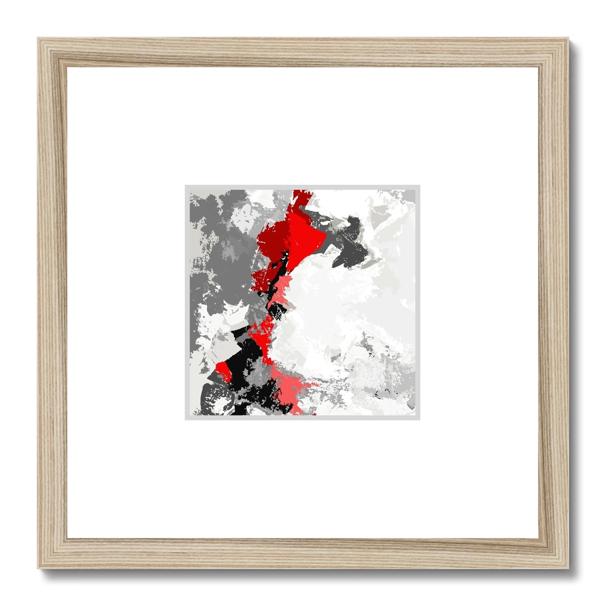 Framed Graphic Art Print, Faux Mat - 12x12 inches | FMS-1190-7691