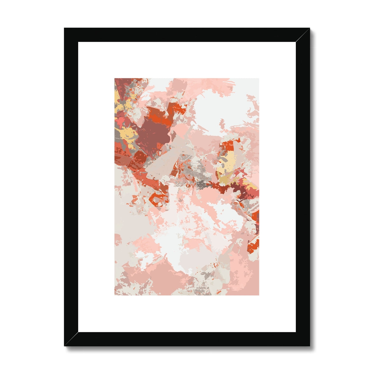 Framed Graphic Art Print, White Mat - 6x8, 8x12, 11x14, 12x16, 16x20, 18x24, 20x28 inches | FPV-1130-7698