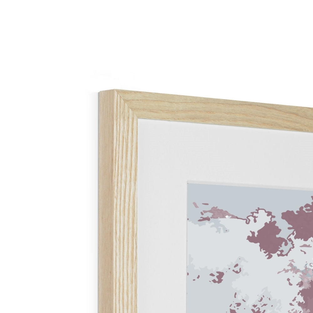 Framed Graphic Art Print, White Mat - 8x8 12x12 16x16 20x20 24x24 28x28 inches | FPS-1210-7691