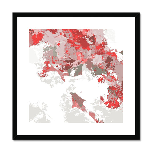 Framed Graphic Art Print, White Mat - 8x8 12x12 16x16 20x20 24x24 28x28 inches | FPS-1190-7693