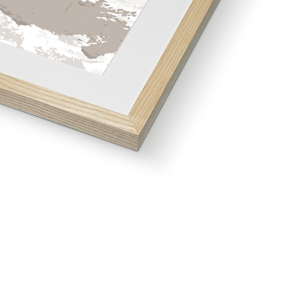 Framed Graphic Art Print, White Mat - 8x8 12x12 16x16 20x20 24x24 28x28 inches | FPS-1170-7691