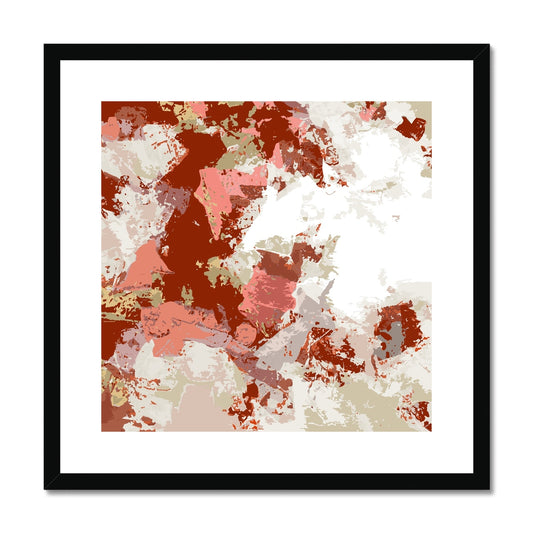 Framed Graphic Art Print, White Mat - 8x8 12x12 16x16 20x20 24x24 28x28 inches | FPS-1130-7695