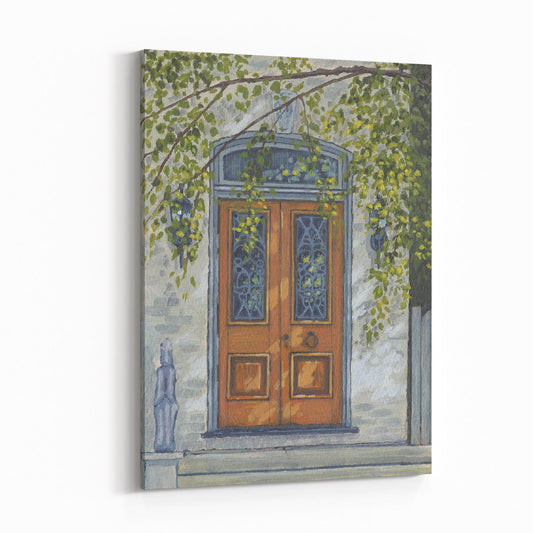 Door 5 - 6"x8" Slim Canvas Fine Art Print