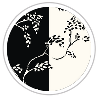 Black & Pale Cream #1013-181