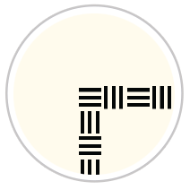 Black & Pale Cream #1013-141