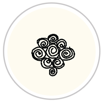 Black & Pale Cream #1013-171