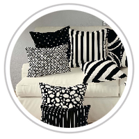Black & Pale Cream #1013
