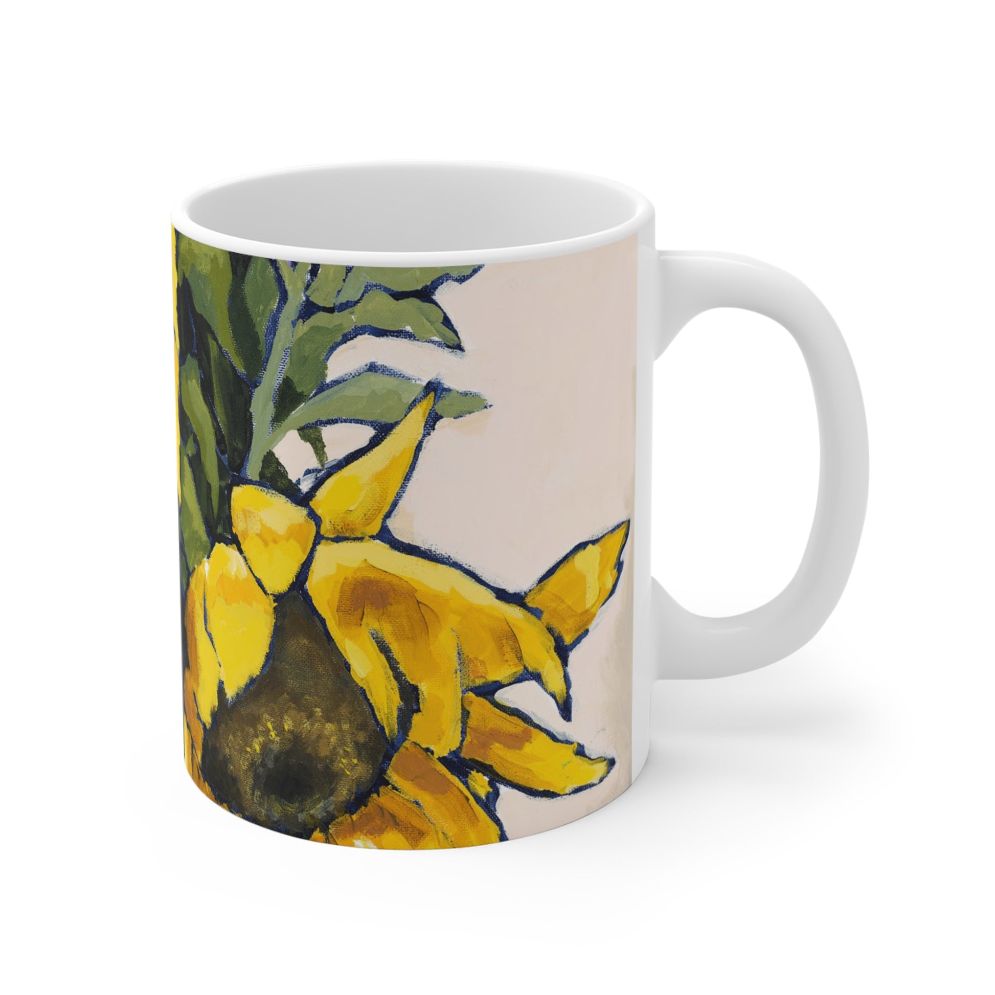 Sunflowers Fine Art 11oz Ceramic Mug