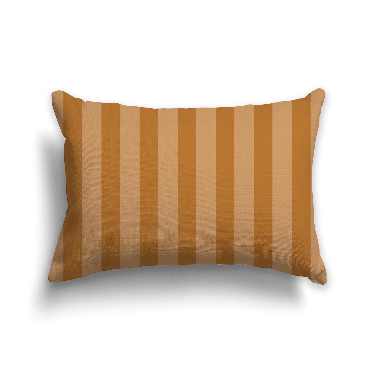 20x14 inch Throw Pillow with Two-tone Brown Bars 