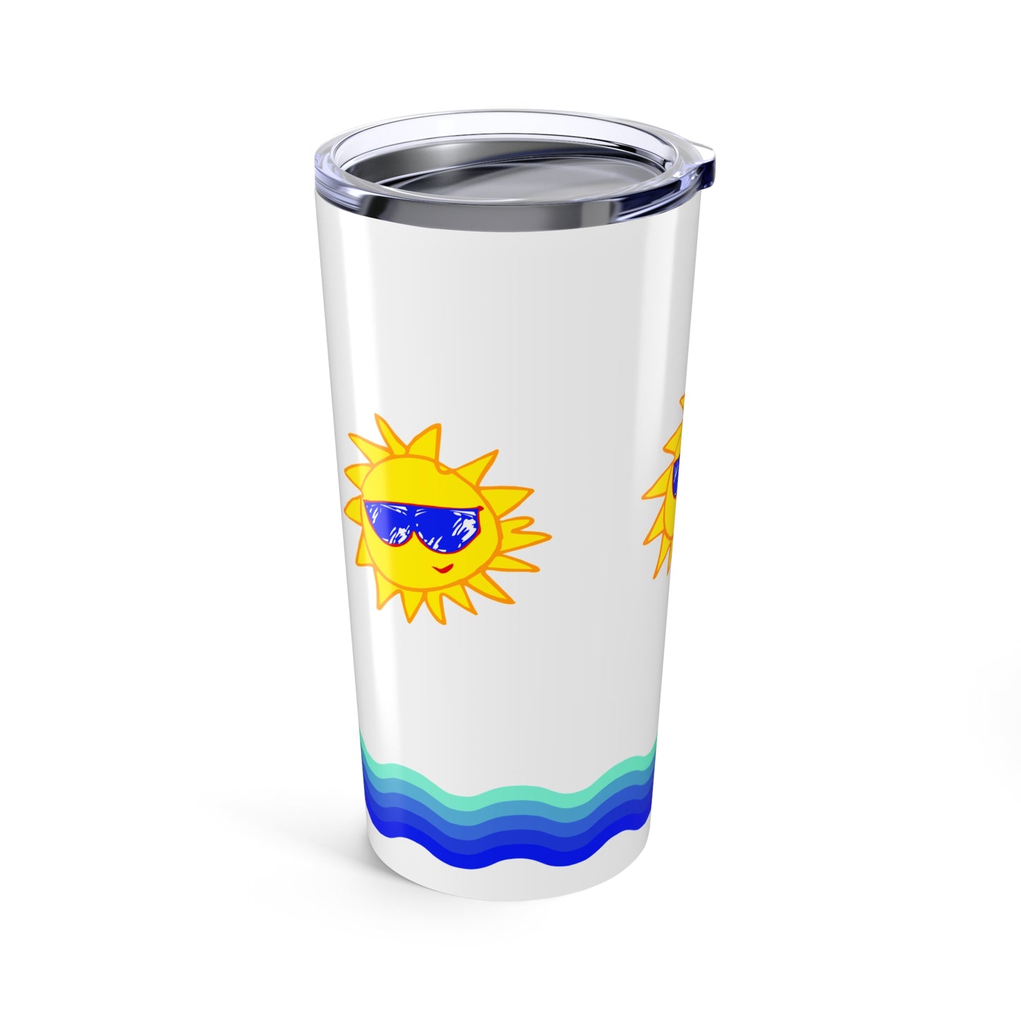 20oz Reusable Tumbler with Sunfilled Cheerful Vibes | RTSF