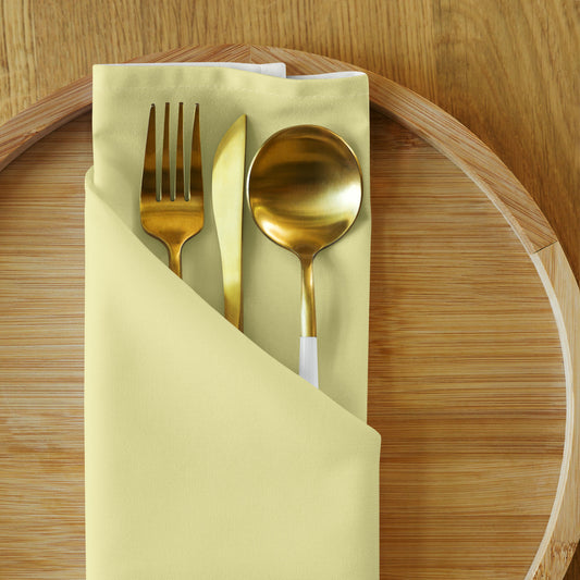 Pale-yellow Cloth Napkin Set | NSSO-1062-500