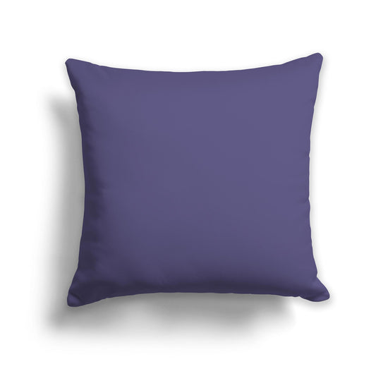 Square Throw Pillow in Solid Light Purple