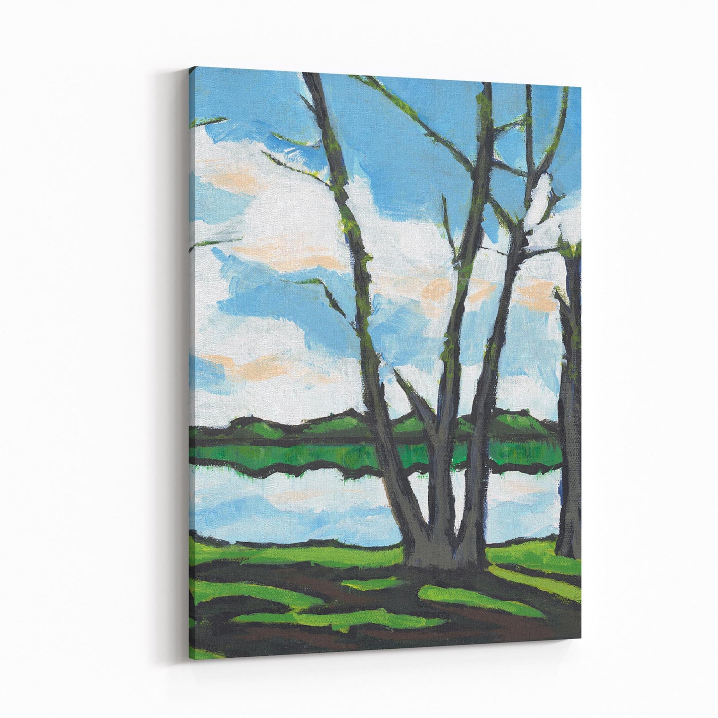 Lakeshore 1 - 6"x8" Slim Canvas Fine Art Print