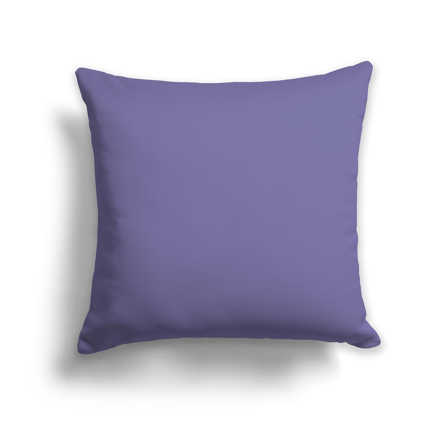 Square Throw Pillow in Light Purple