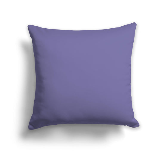 Square Throw Pillow in Light Purple