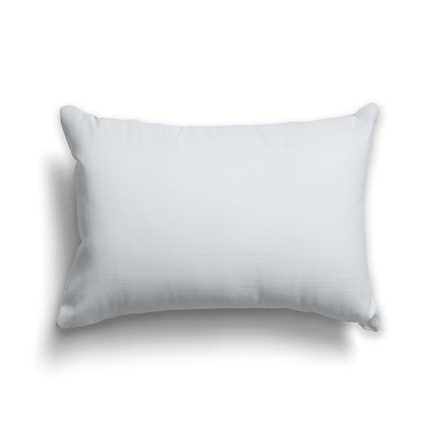 Lumbar Throw Pillow in Light Grey