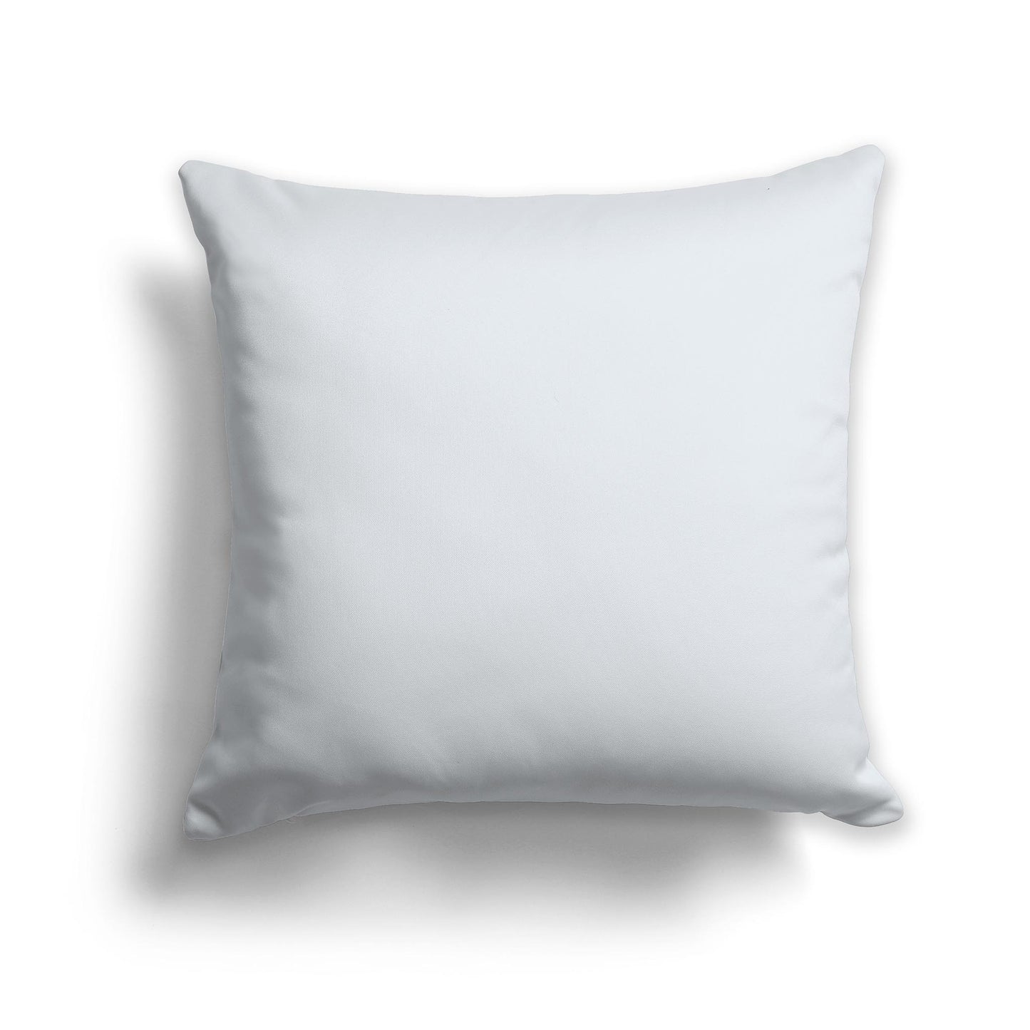 Square Throw Pillow in Light Grey