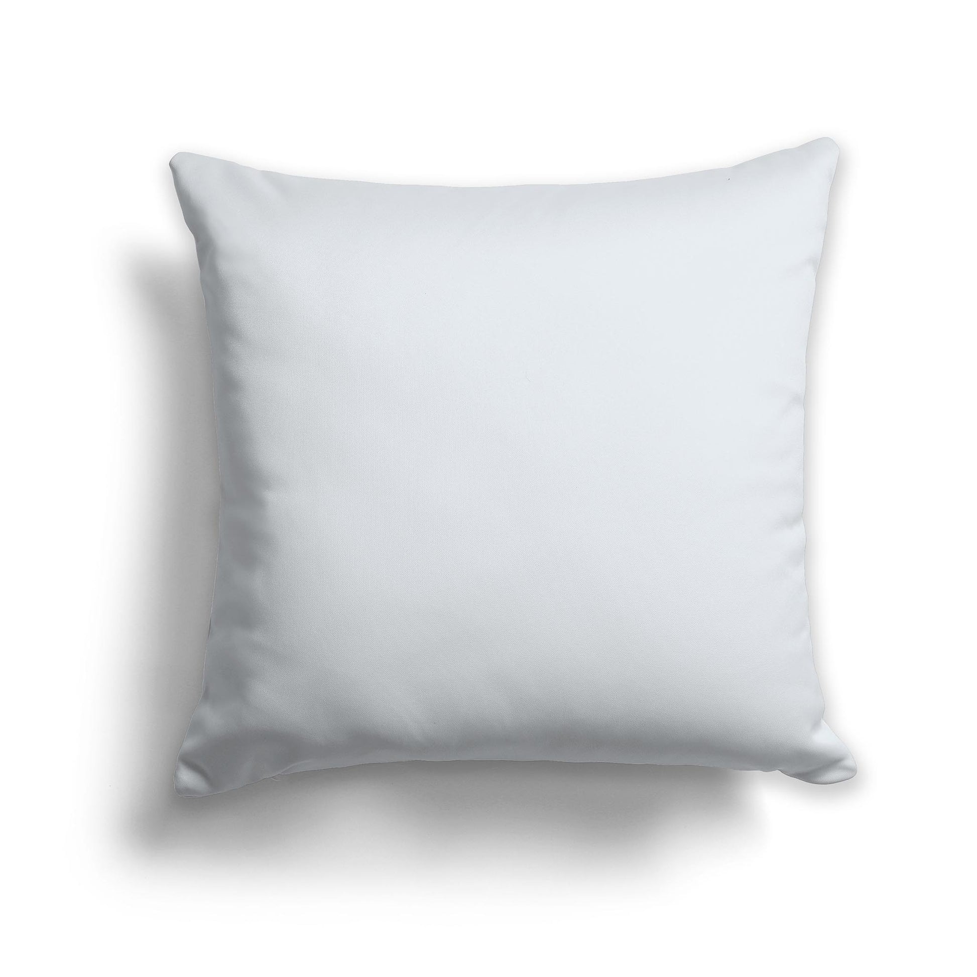 Square Throw Pillow in Light Grey