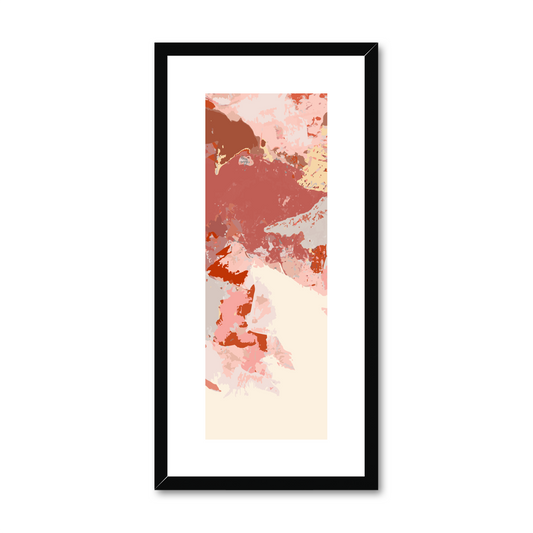 Framed Graphic Art Print, White Mat - 12x24 inches | FP-1130-7692