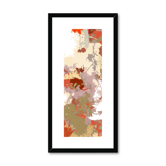 Framed Graphic Art Print, White Mat - 12x24 inches | FP-1130-7694